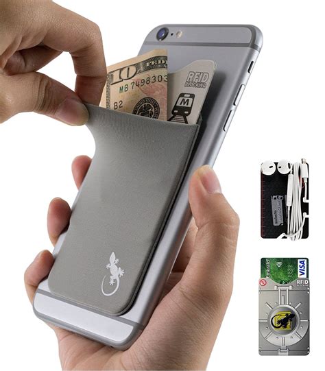 smart wallet phone stand and card holder|adhesive card holder for iphone.